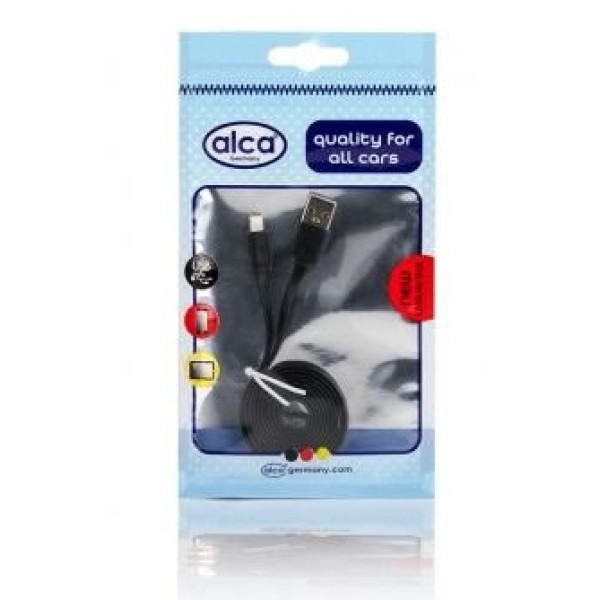 ALCA Lightning USB 2.0 -kaapeli, 100 cm (ALC-510720) (iPhone, iPad, iPod)