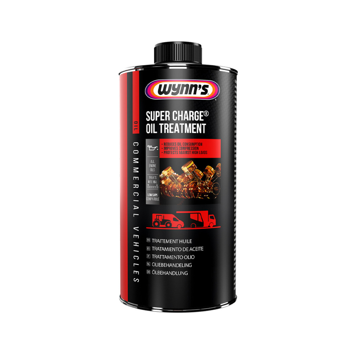 WYNNS Super Charge Oil Treatment, öljyn lisäaine, 1 l