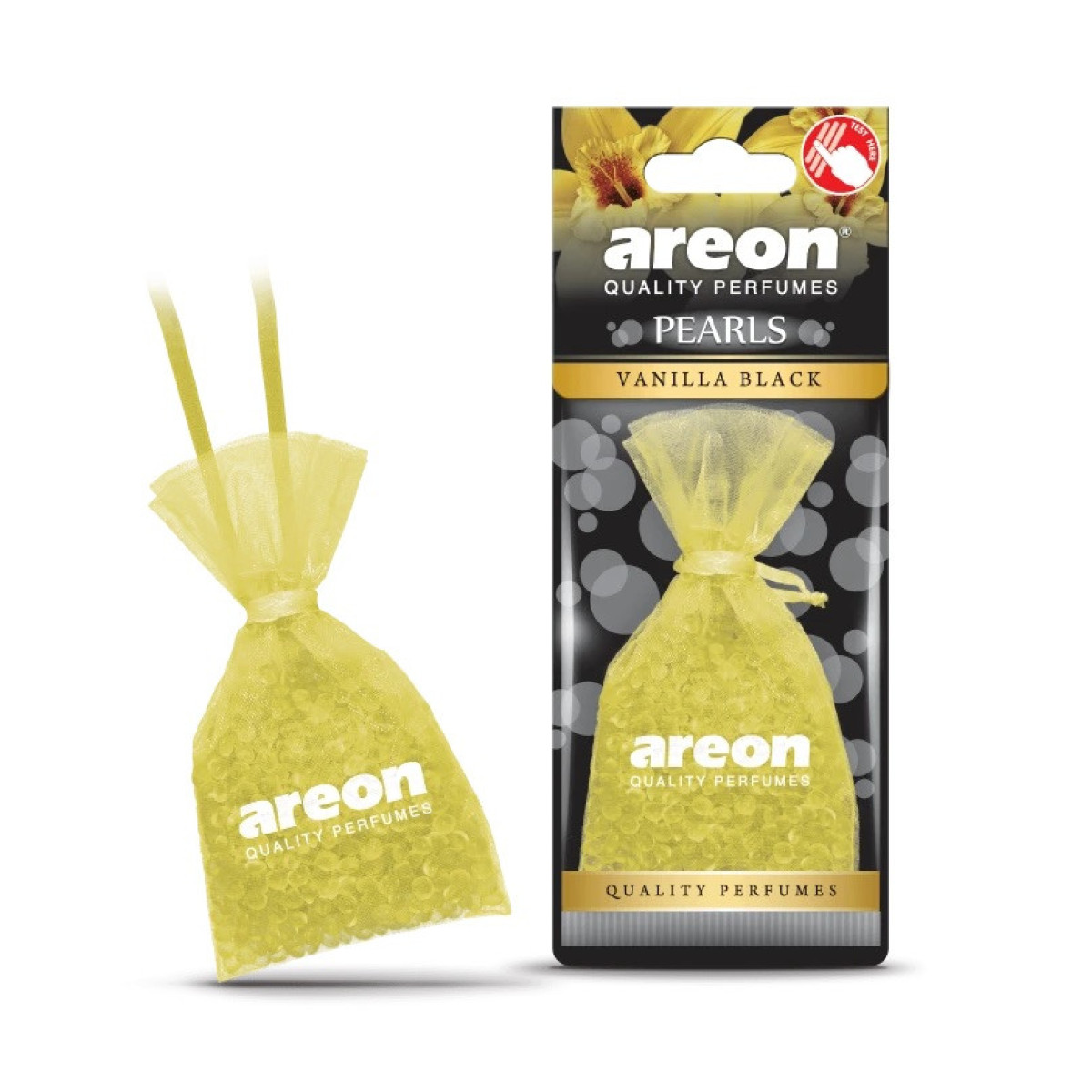 AREON PEARLS - Vanilla Black, ilmanraikastin