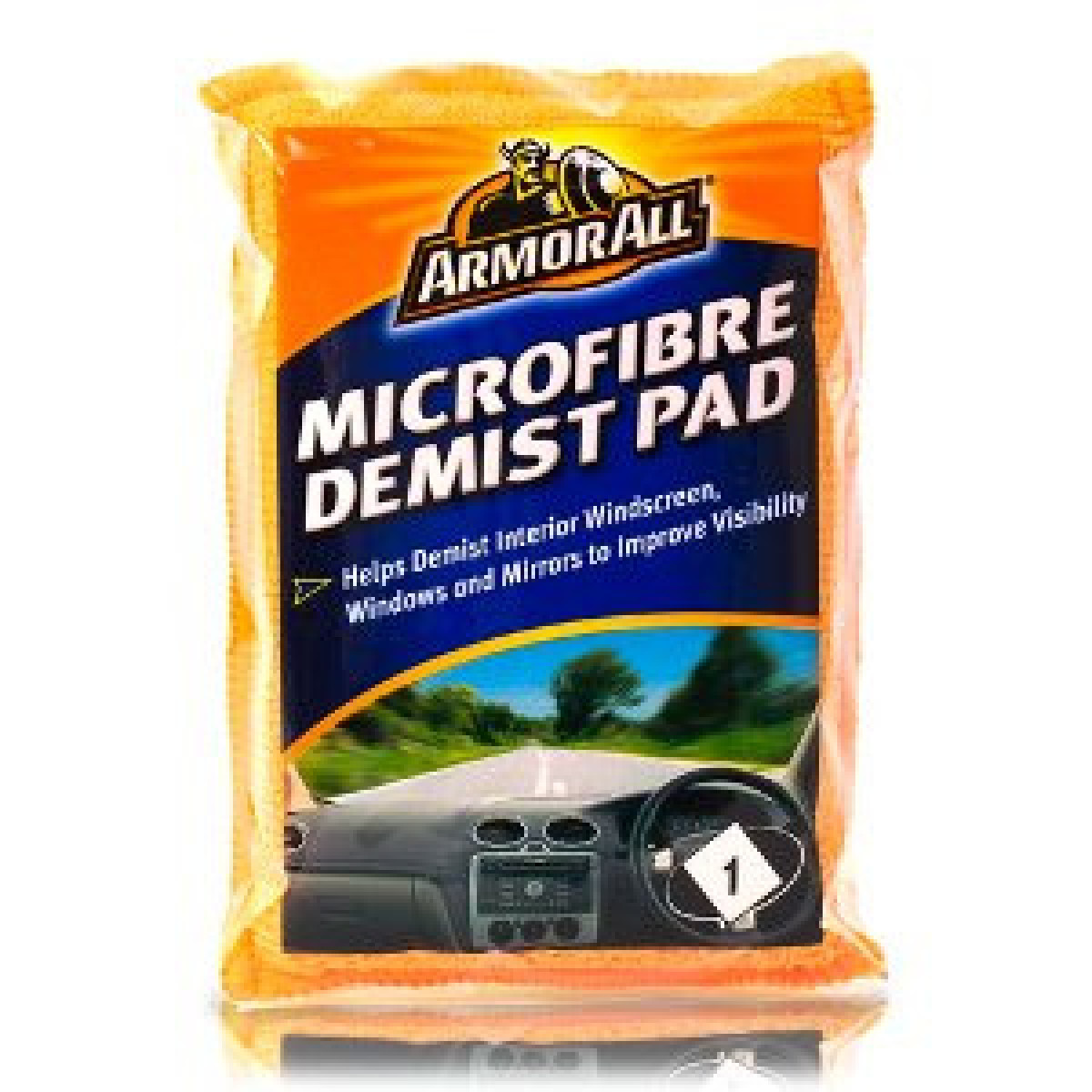 ARMORALL Microfiber Demist pad, mikrokuituinen sieni huurtumista vastaan ARMORALL Microfiber Demist pad, mikrokuituinen sieni huurtumista vastaan