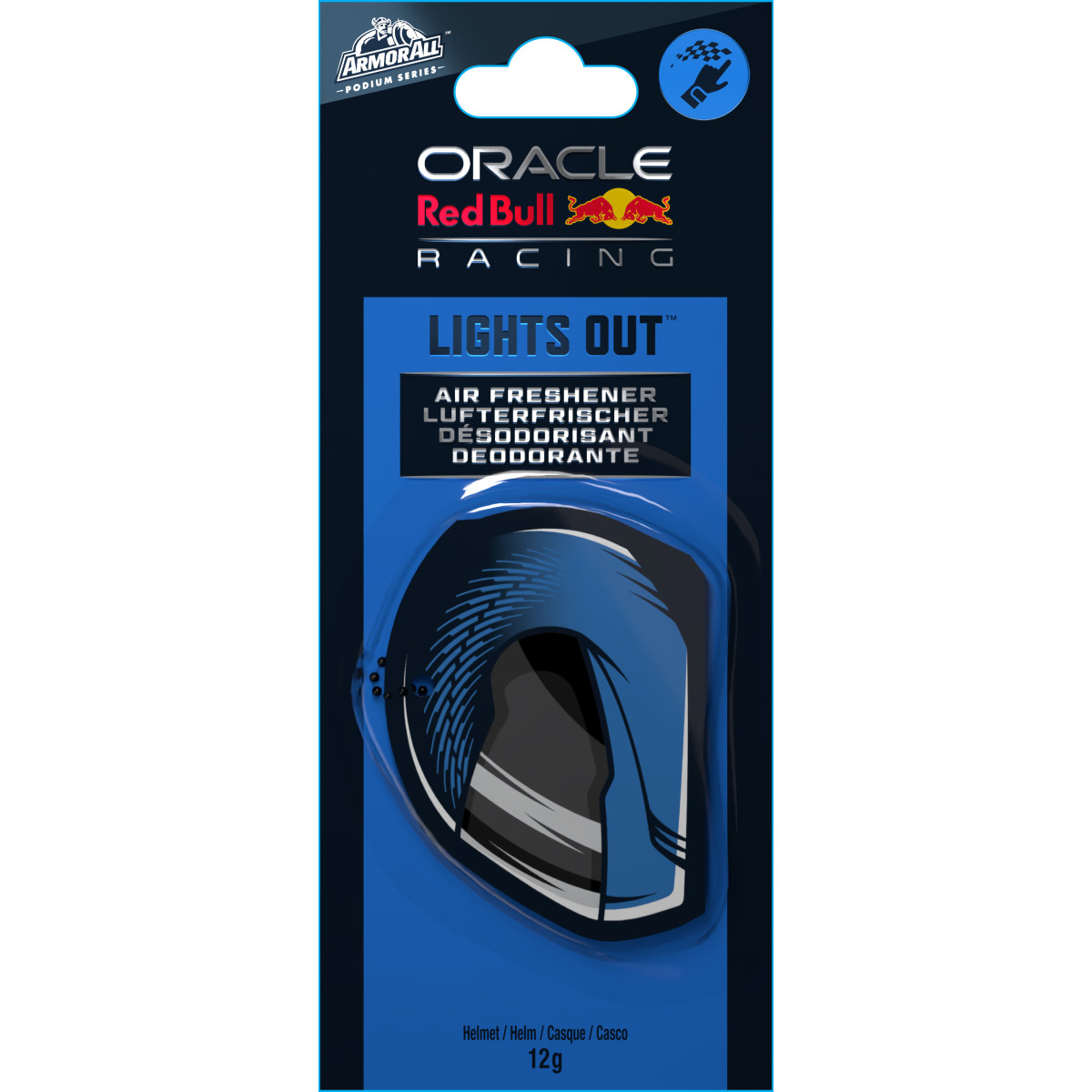 ARMORALL Podium Lights out - Helmet, ilmanraikastin