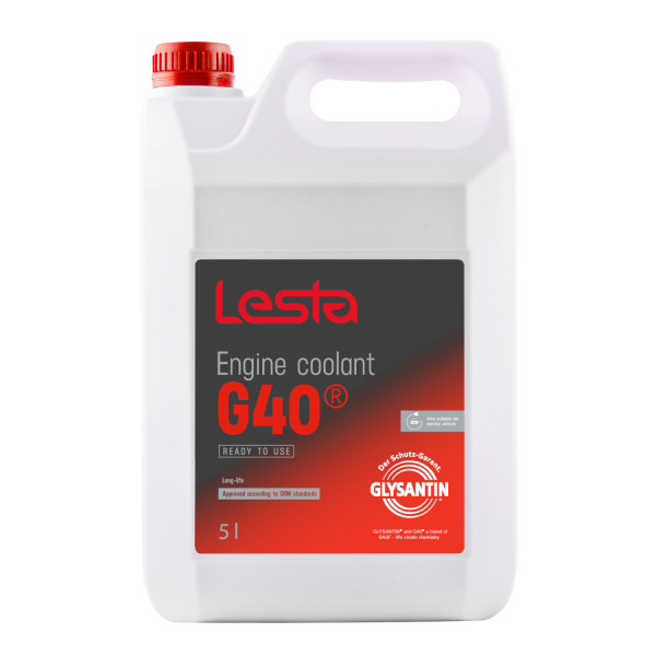 Lesta Glysantin G40 Jäähdytysneste, käyttövalmis, 5 l Lesta Glysantin G40 Jäähdytysneste, käyttövalmis, 5 l