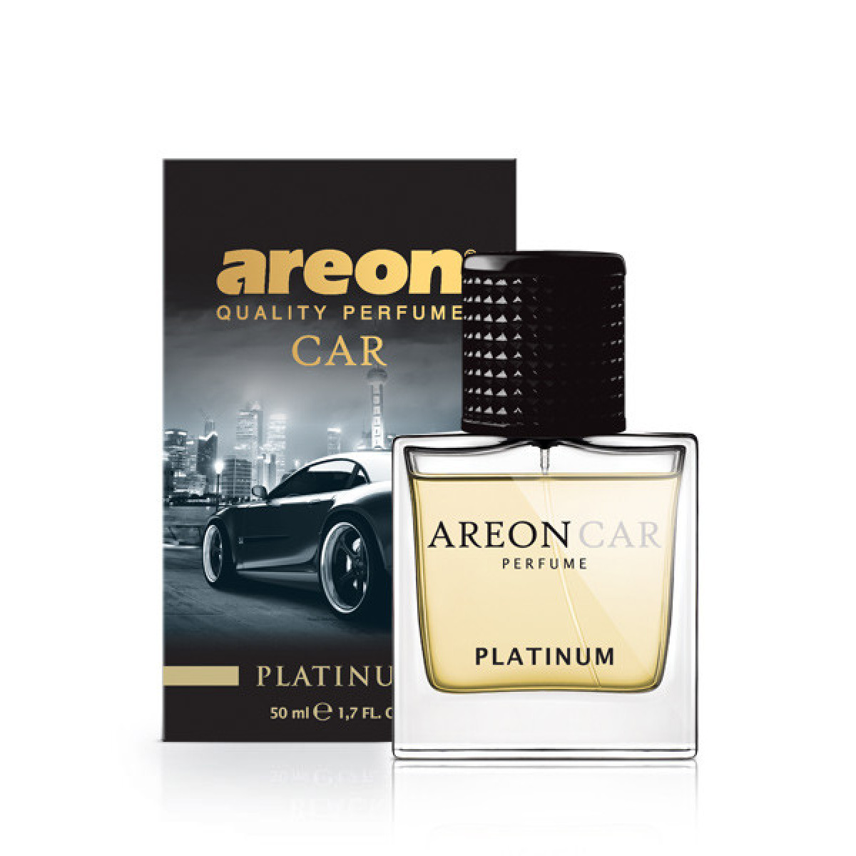 AREON Car Perfume Platinum, spray ilmanraikastaja, 50 ml