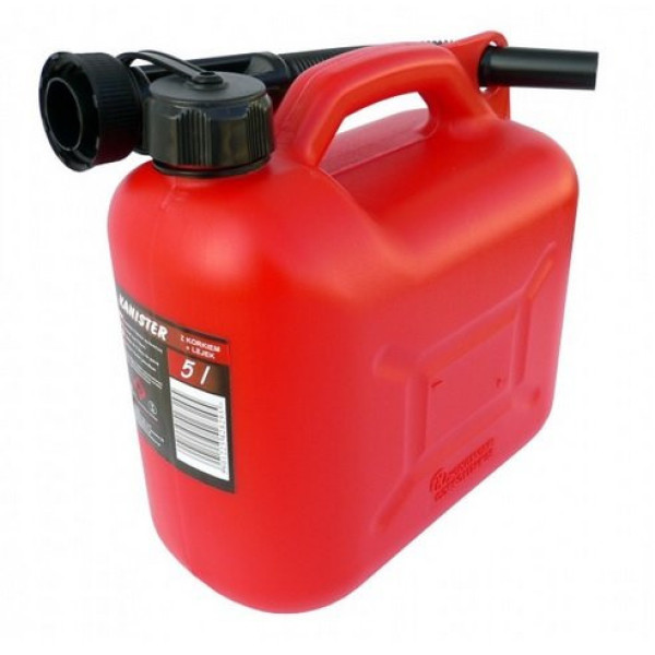 CARCOMMERCE Muovinen polttoainesäiliö, 5 l