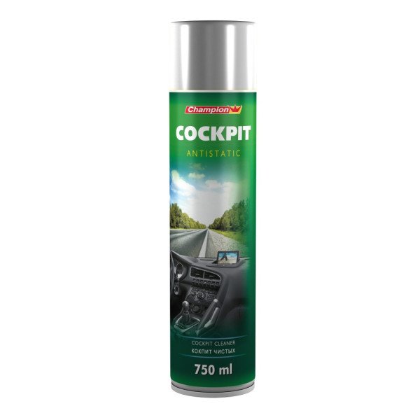 CHAMPION aero Cockpit Cleaner Vanilia, kojelaudanpuhdistusaine, 750 ml