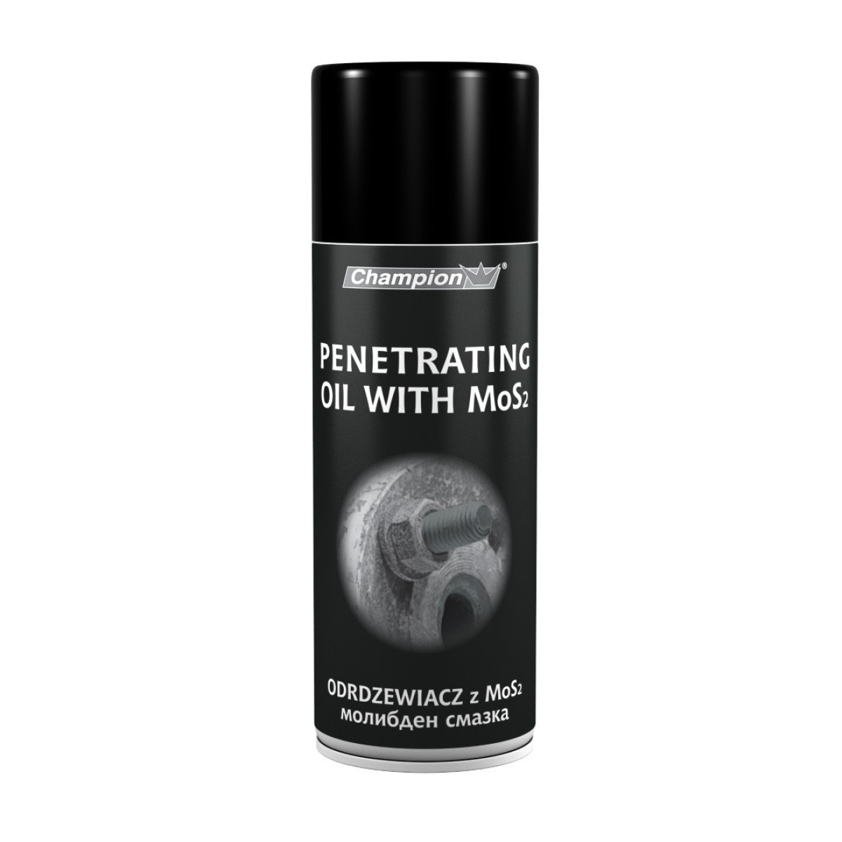 CHAMPION Penetrating Oil With Mos2, Syväpuhdistava öljy MoS2:lla, 400 ml CHAMPION Penetrating Oil With Mos2, Syväpuhdistava öljy MoS2:lla, 400 ml
