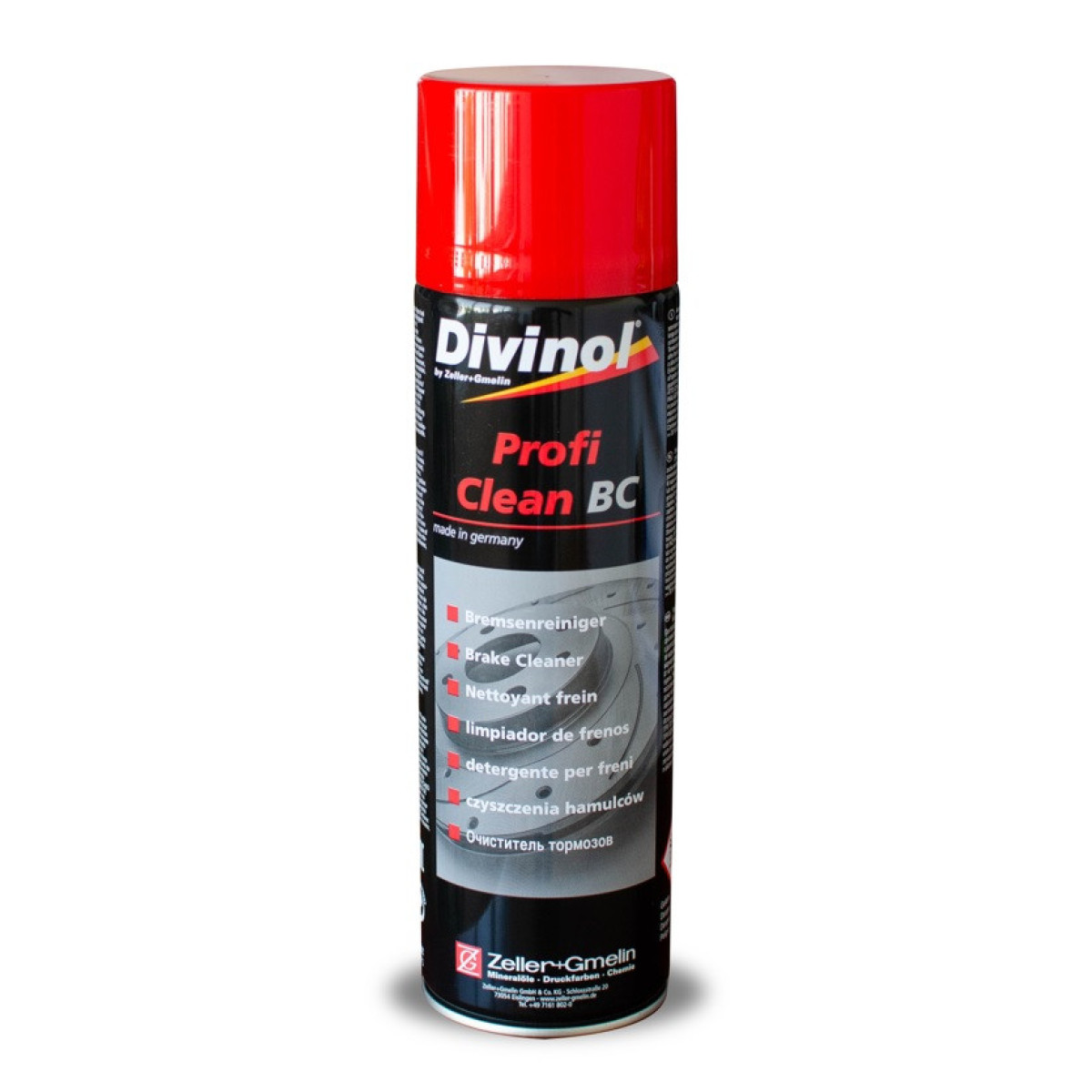 DIVINOL Profi Clean BC, jarrujen puhdistusaine, 500 ml