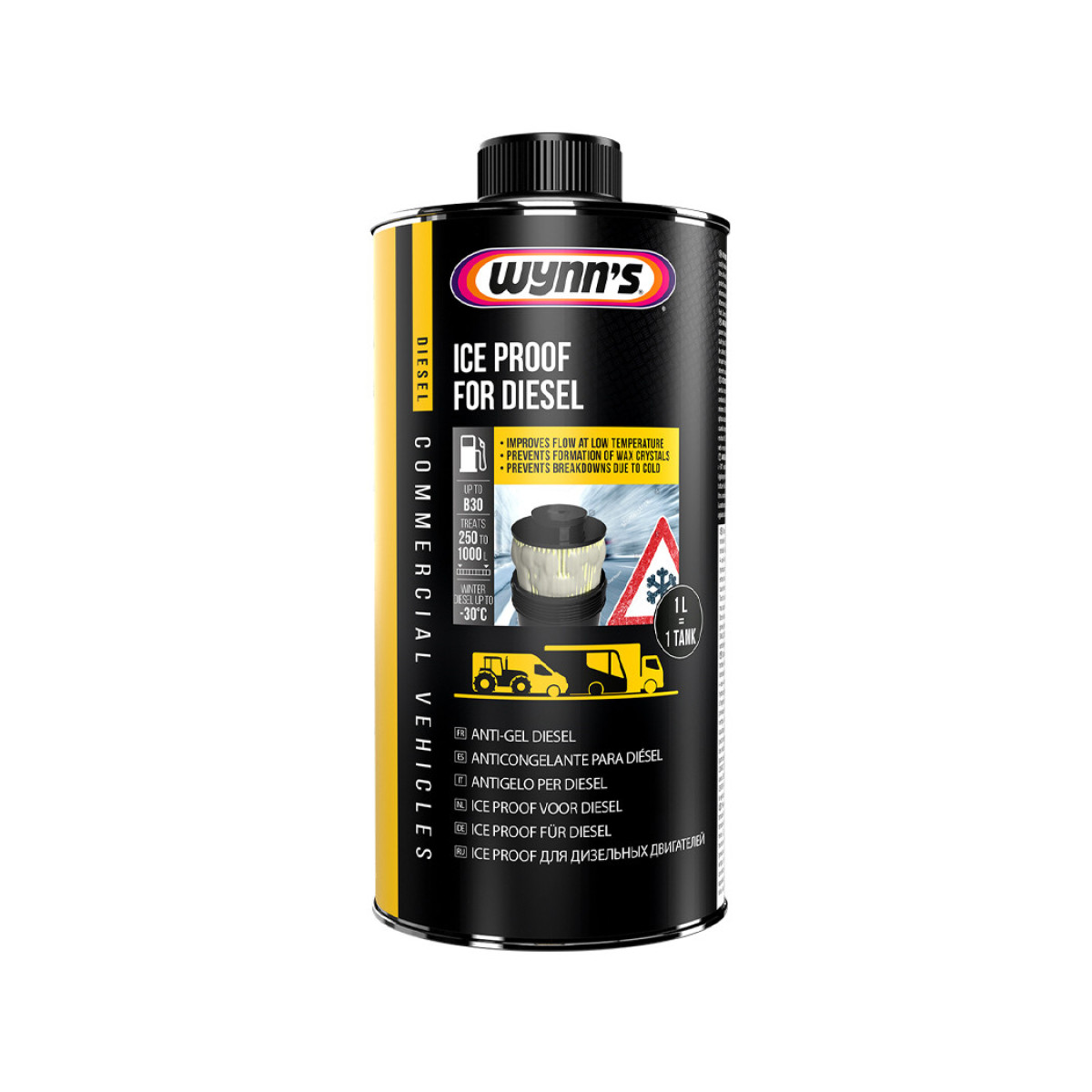 WYNNS Ice Proof For Diesel, dieselin lisäaine kiteytymistä vastaan, 1L