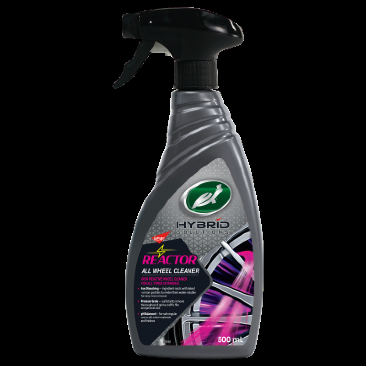 Turtle Wax HS Reactor Wheel Clean, Vanteenpuhdistaja, 500 ml
