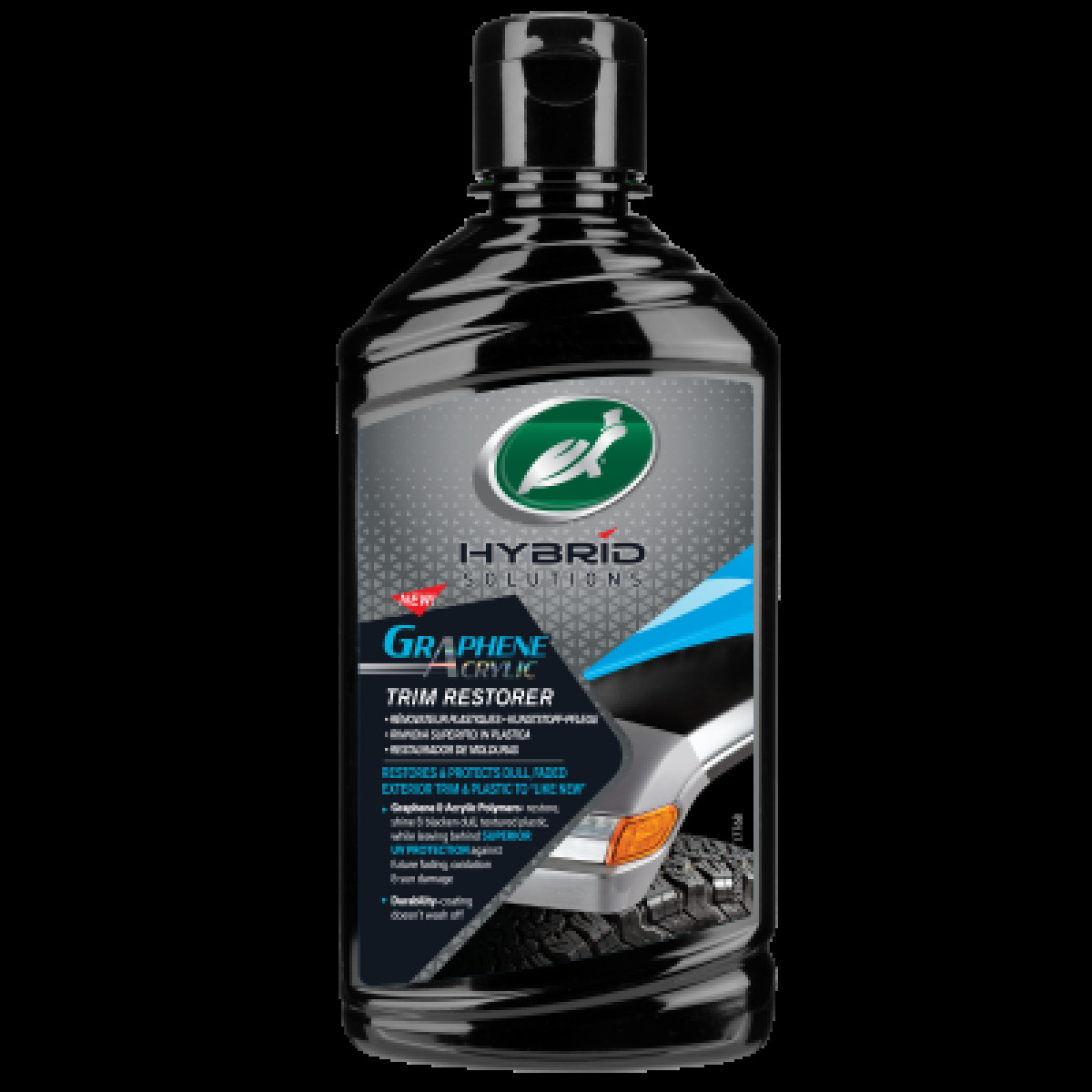 Turtle Wax HS Trim Restorer, ulko-osien entisöintiaine, 296 ml Turtle Wax HS Trim Restorer, ulko-osien entisöintiaine, 296 ml