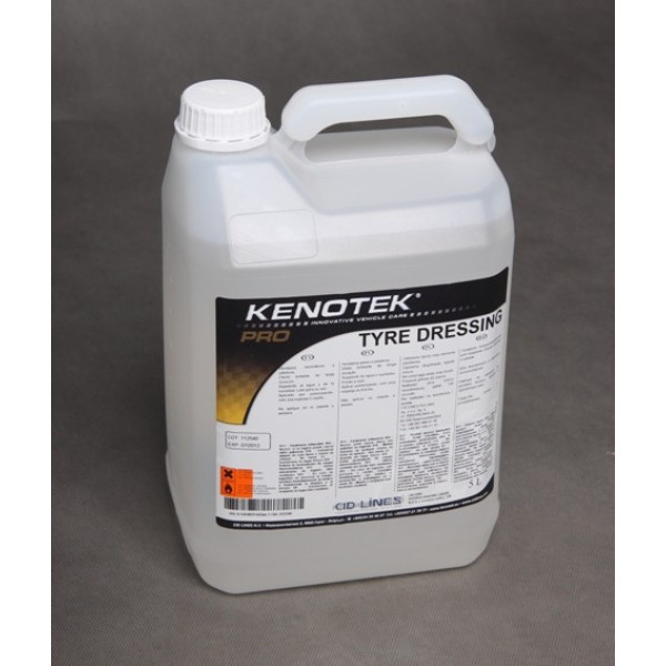 KENOTEK Tyre Dressing, silikonipohjainen renkaanhoitoaine, 5 l