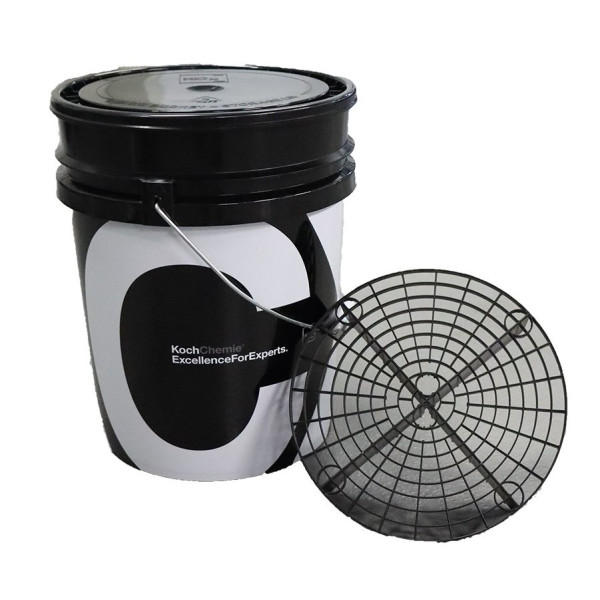 KOCH CHEMIE Detailing bucket set, Ämpäri ritilällä ja kannella, 20l 