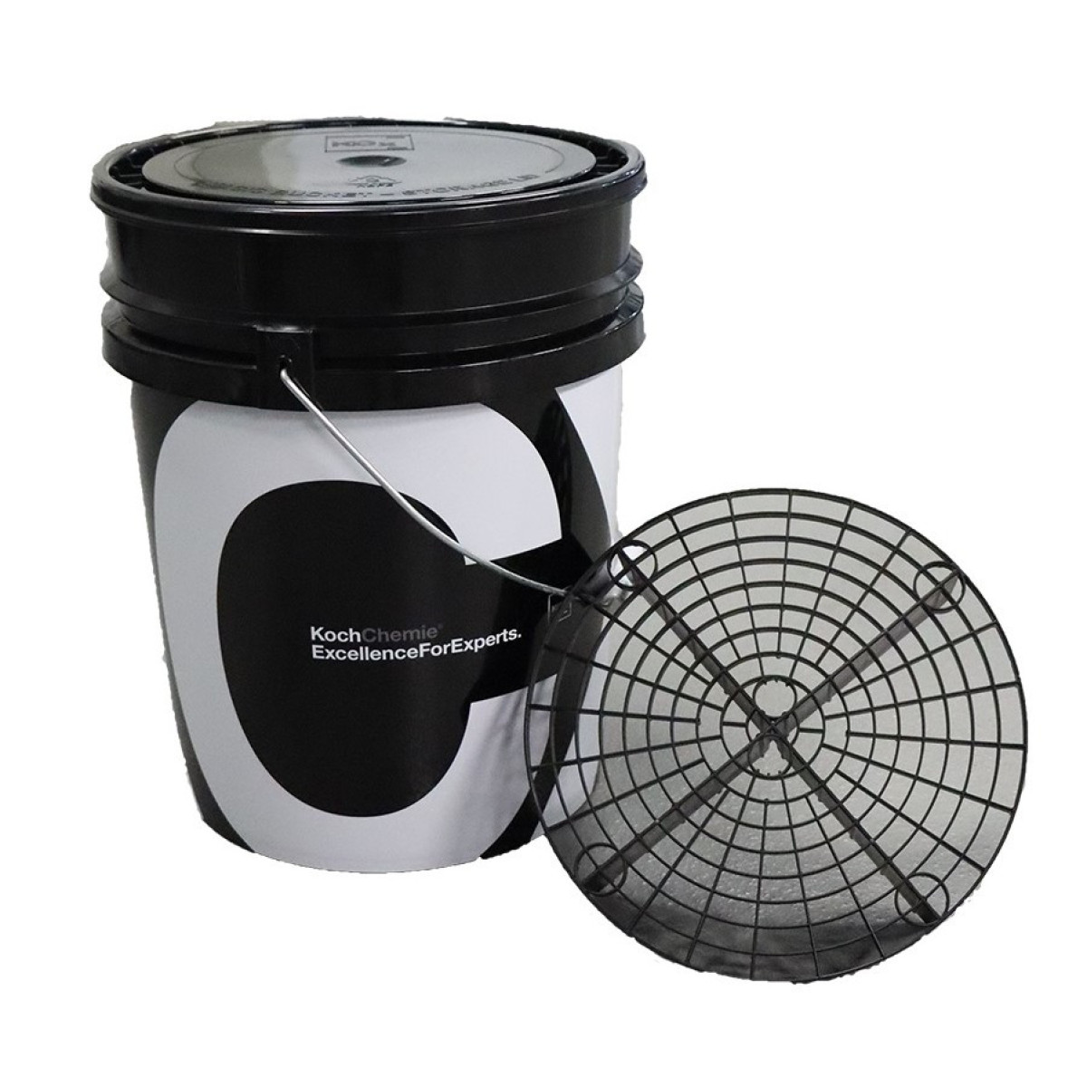 KOCH CHEMIE Detailing bucket set, Ämpäri ritilällä ja kannella, 20l 