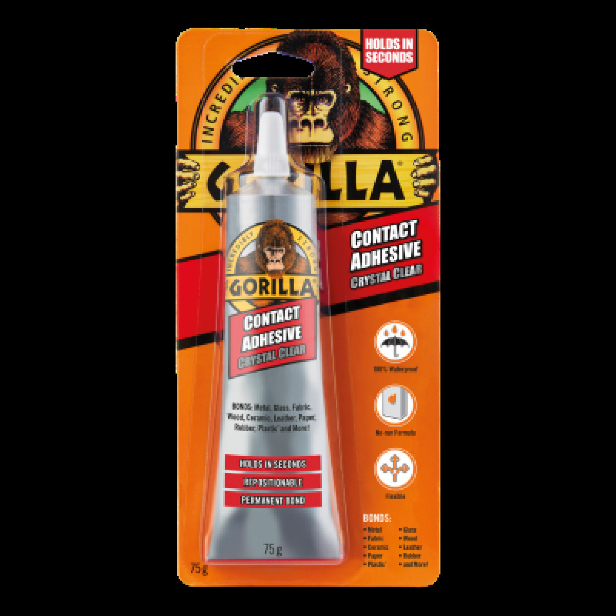GORILLA Contact Adhesive Glue, liima, 75 mg