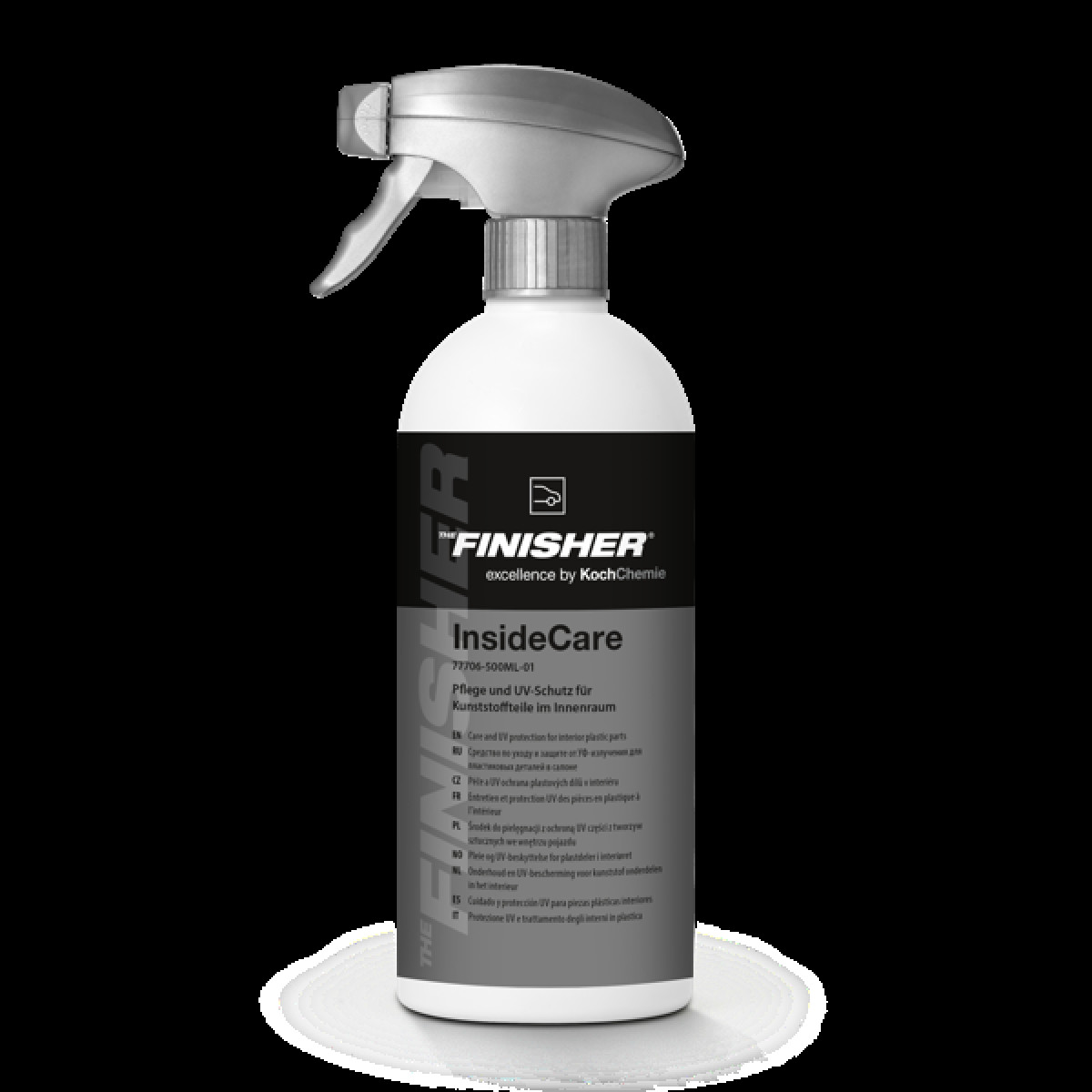 KOCH CHEMIE The Finisher InsideCare, sisätilojen muoviosien hoitoaine, 500 ml