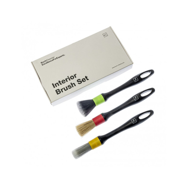 KOCH CHEMIE Interior brush set, harjat sisäpuhdistukseen
