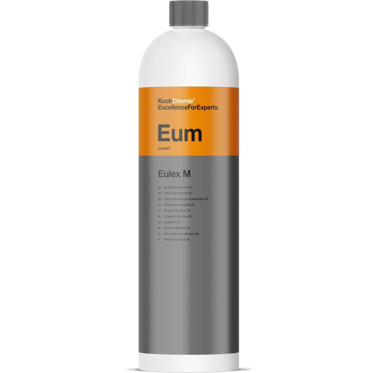 KOCH CHEMIE Adhesive Remover Eulex M, liima- ja hartsinpoistoaine mattapinnoille, 1L