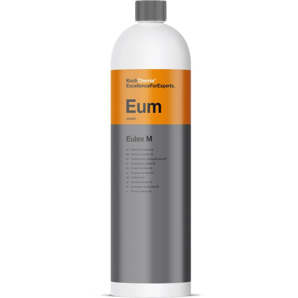 KOCH CHEMIE Adhesive Remover Eulex M, liima- ja hartsinpoistoaine mattapinnoille, 1L