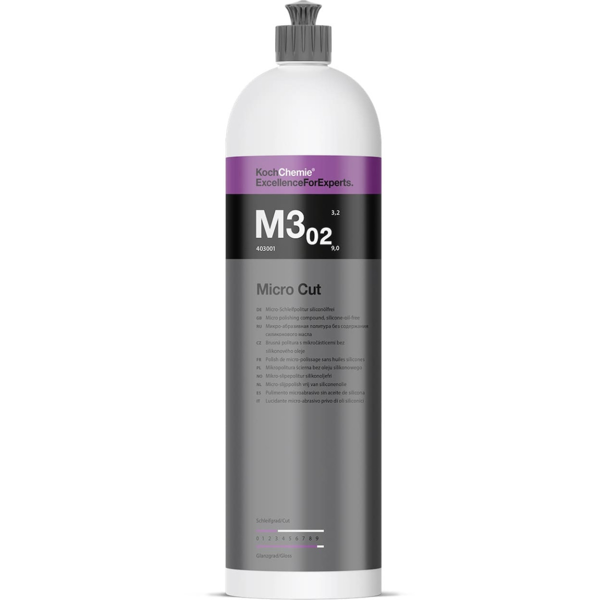 KOCH CHEMIE Micro Cut M3.02, kiillotustahna, 250ml