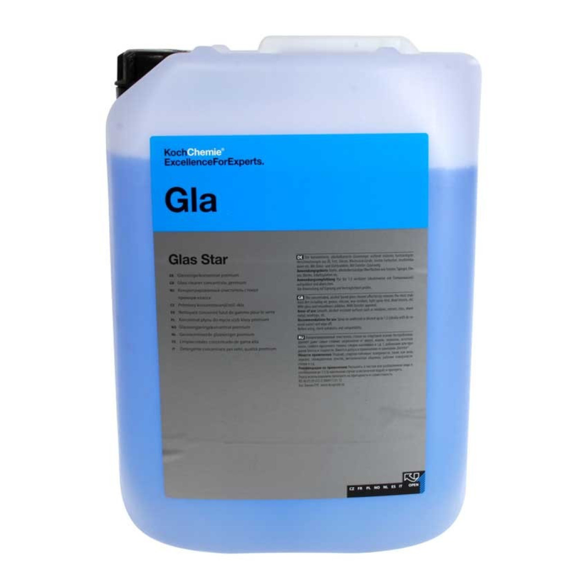 KOCH CHEMIE Glass Cleaner Glas Star Gla, lasinpuhdistusaine, 10L