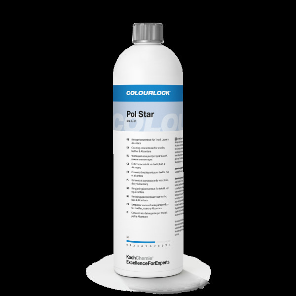 KOCH CHEMIE Pol Star, Tekstiilien ja nahan puhdistusaine, 1L KOCH CHEMIE Pol Star, Tekstiilien ja nahan puhdistusaine, 1L