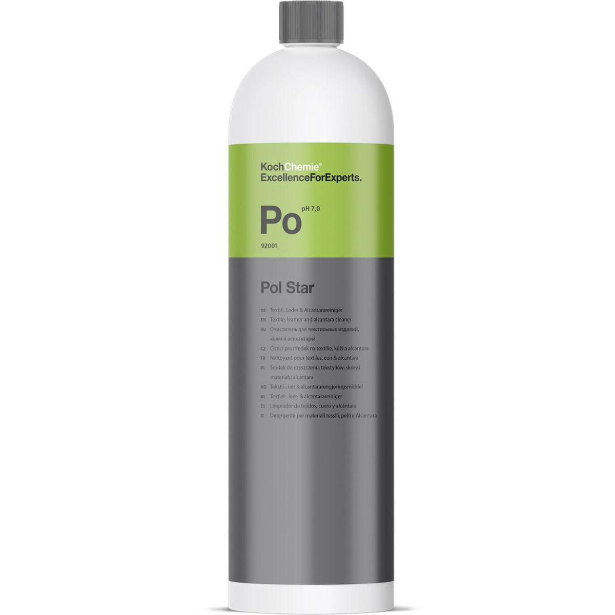 KOCH CHEMIE Textile&Leather Cleaner POL STAR, tekstiili- ja nahkapuhdistusaine, 1L