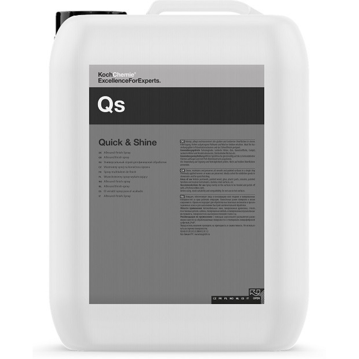 KOCH CHEMIE Quick&Shine Qs, yleispuhdistusaine, 10L
