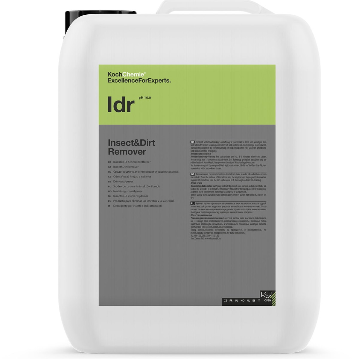 KOCH CHEMIE Insect Cleaner IDR ph10, hyönteispuhdistusaine, 10 kg 