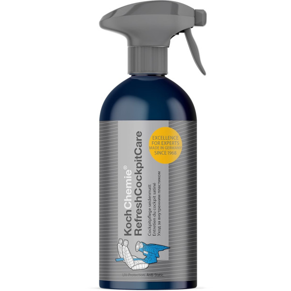KOCH CHEMIE Refresh Cockpit Care, sisätilojen muoviosien puhdistusaine, 500 ml