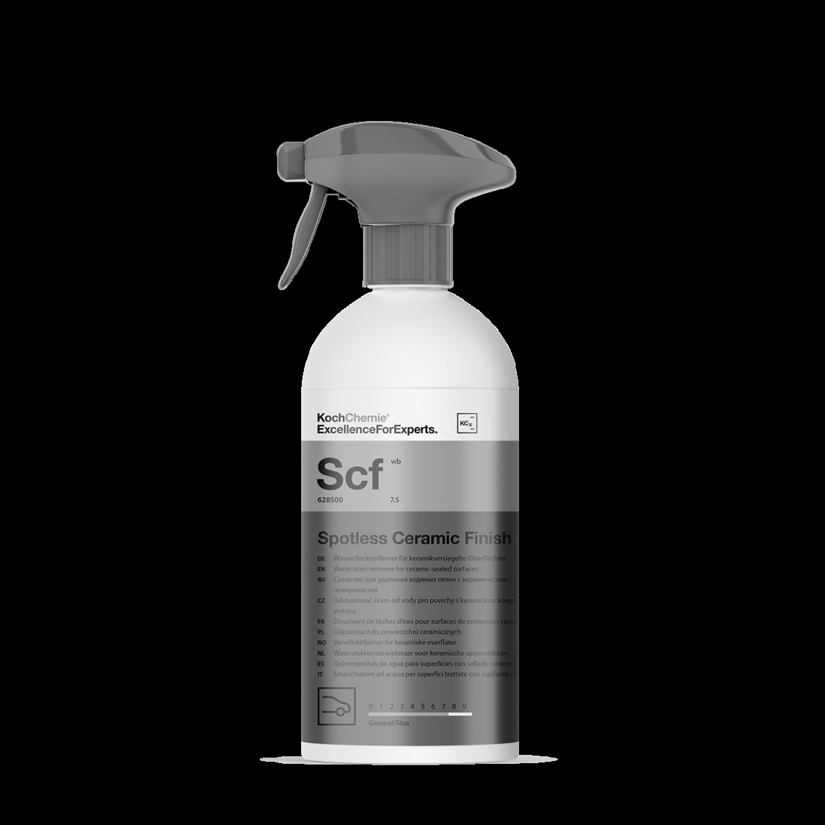 KOCH CHEMIE Tahraton keraaminen viimeistely, Vesitahranpoistoaine keraamisille pinnoitteille CSF, 500 ml