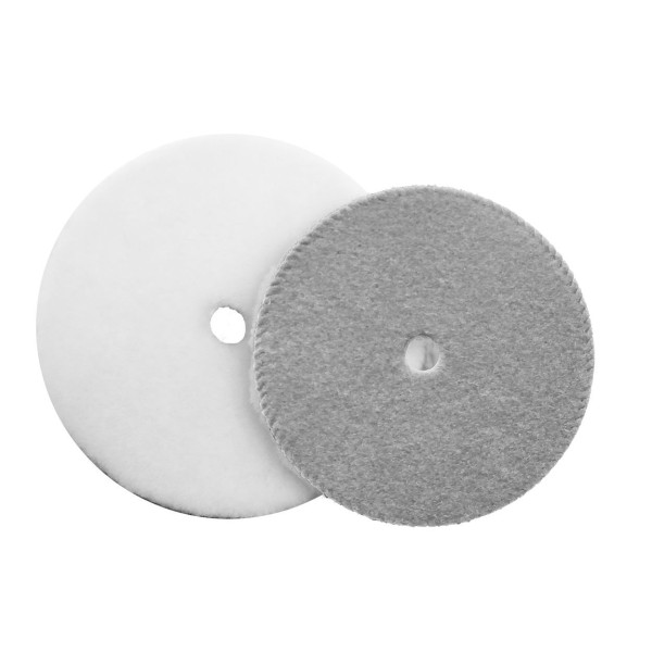 KOCH CHEMIE Lambswool-Pad short, villainen kiillotustyyny, 150 mm, lyhytkarvainen
