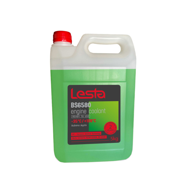 LESTA Antifreeze -35°C Green, Jäähdytysneste, 5 kg