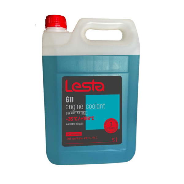 LESTA Antifreeze G11 -35°C, Jäähdytysneste, 5l