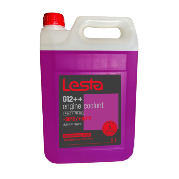 LESTA Antifreeze G12++, jäähdytysneste, 5L