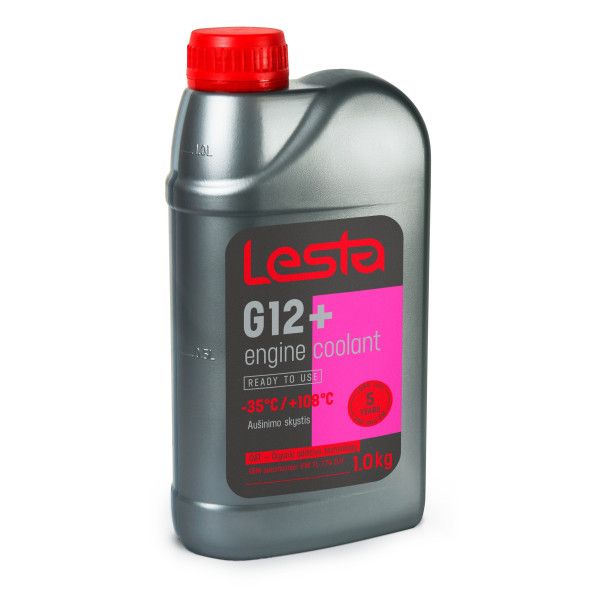 LESTA Antifreeze G12 -35°C, Jäähdytysneste, 1 kg