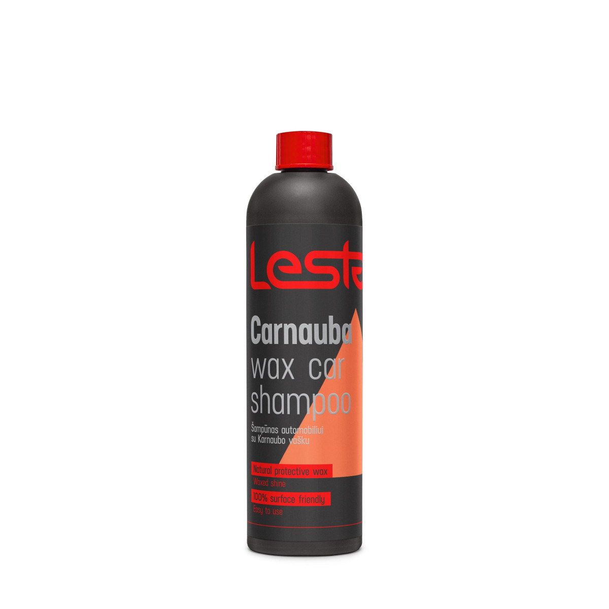 LESTA Carnauba Wax Car Shampoo, karnaubavahalla shampoo, 500 ml