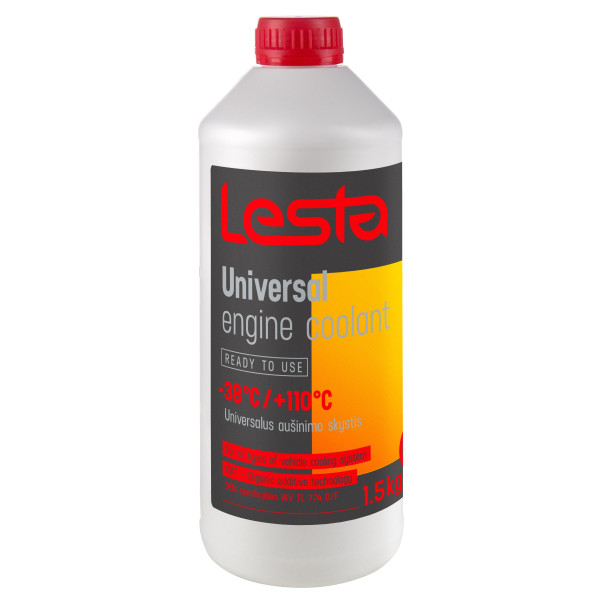 LESTA Universal Antifreeze -35°C, Universaali jäähdytysneste, 1,5 kg