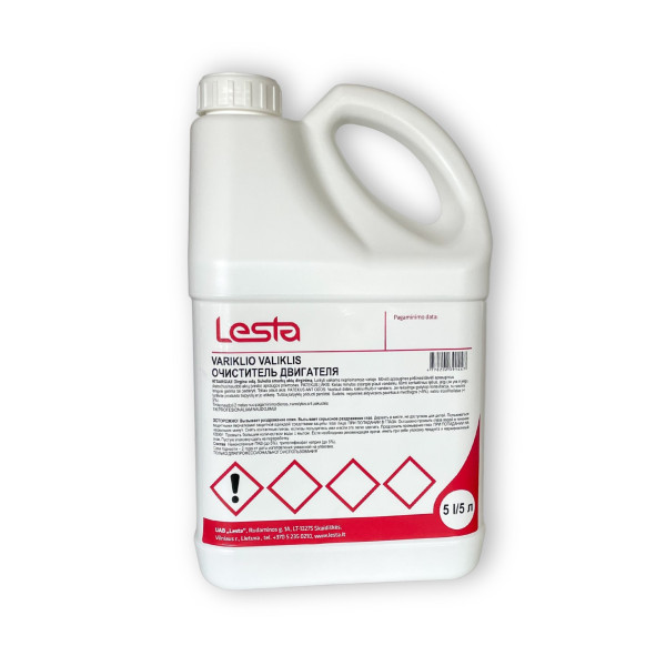 LESTA Concentrated Engine Cleaner, tiivistetty moottorinpuhdistusaine, 5l