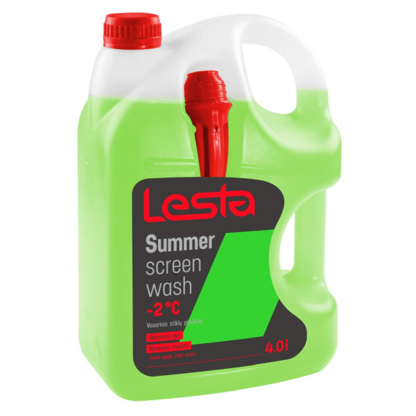 LESTA Windscreen Washer Fluid, tuulilasinpesuneste, 4 L