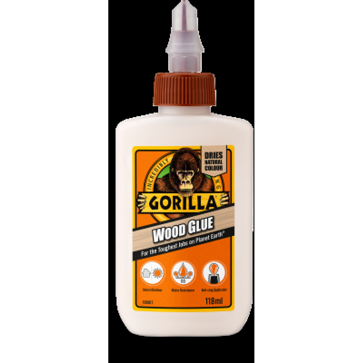 Gorilla Wood Glue, puuliima, 118 ml
