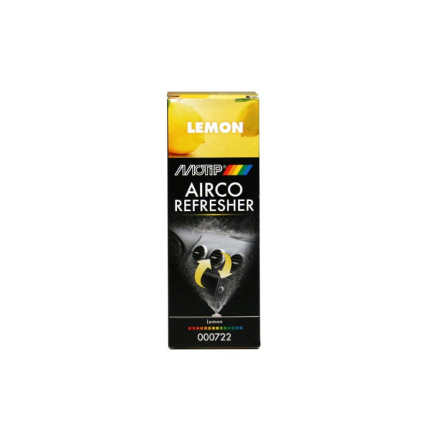 MOTIP Airco Refreshener Lemon, ilmastointiaineen puhdistusaine, 150 ml