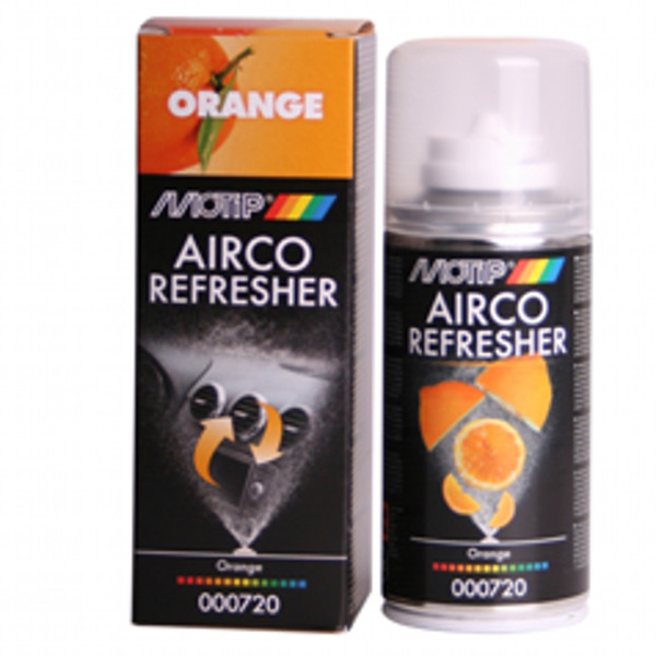 MOTIP Airco Refreshener Orange, ilmastointiaineen puhdistusaine, 150 ml