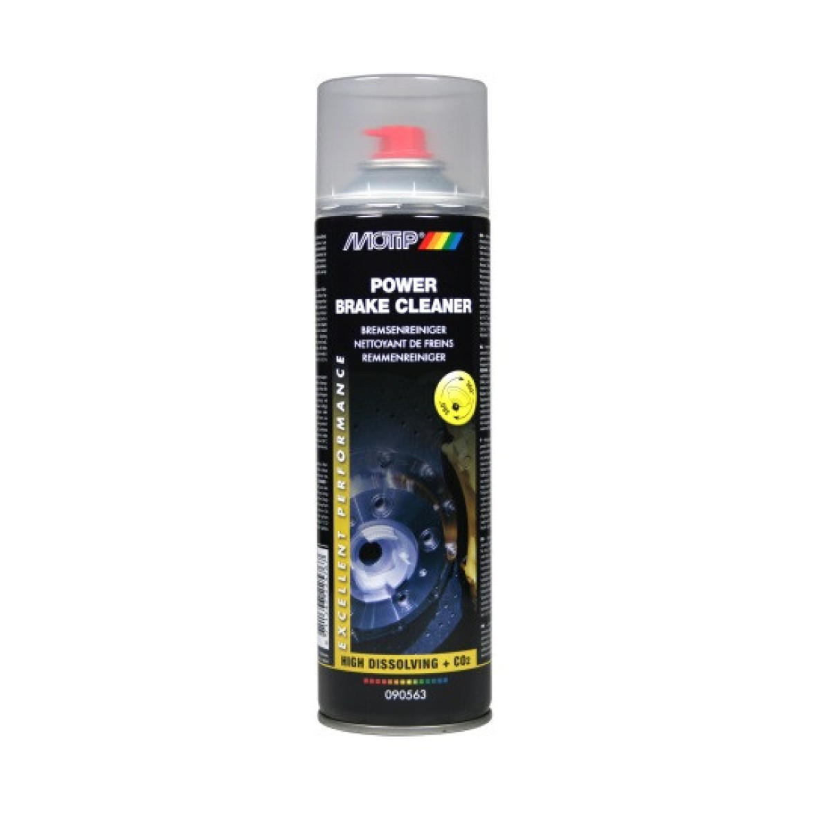MOTIP Brake Cleaner, jarrupuhdistaja, 500 ml