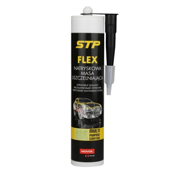 NOVOL Flex Sprayable Sealant Black, ruiskutettava tiiviste, musta, 290ml