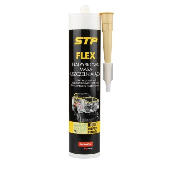 NOVOL Flex Sprayable Sealant Beige, ruiskutettava tiivisteaine, beige, 290ml