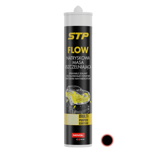 NOVOL FLOW Sprayable Sealant Black, ruiskutettava tiiviste, musta, 290ml
