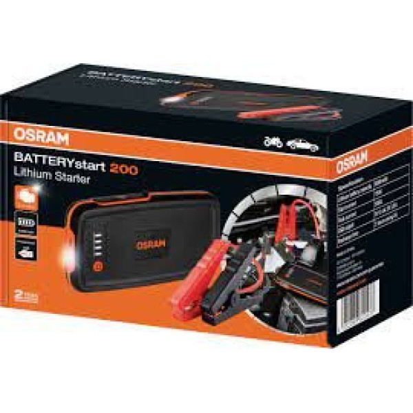 OSRAM BATTERYstart 200 (OBSL200), käynnistysakku, litium 6000 mAh