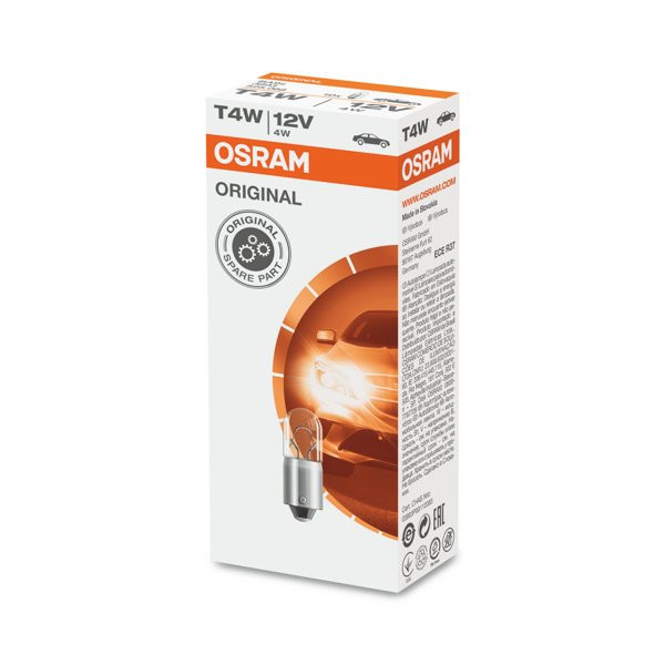 OSRAM Auton polttimo 4W 12V BA9S, 1 kpl