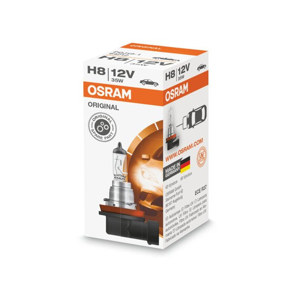 OSRAM Auton polttimo, H8 35W 12V PGJ19-1, 1 kpl