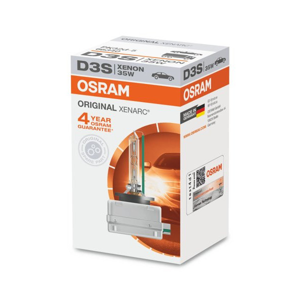 OSRAM XENON 35W PK32D-5 D3S, Auton polttimo, 1 kpl.